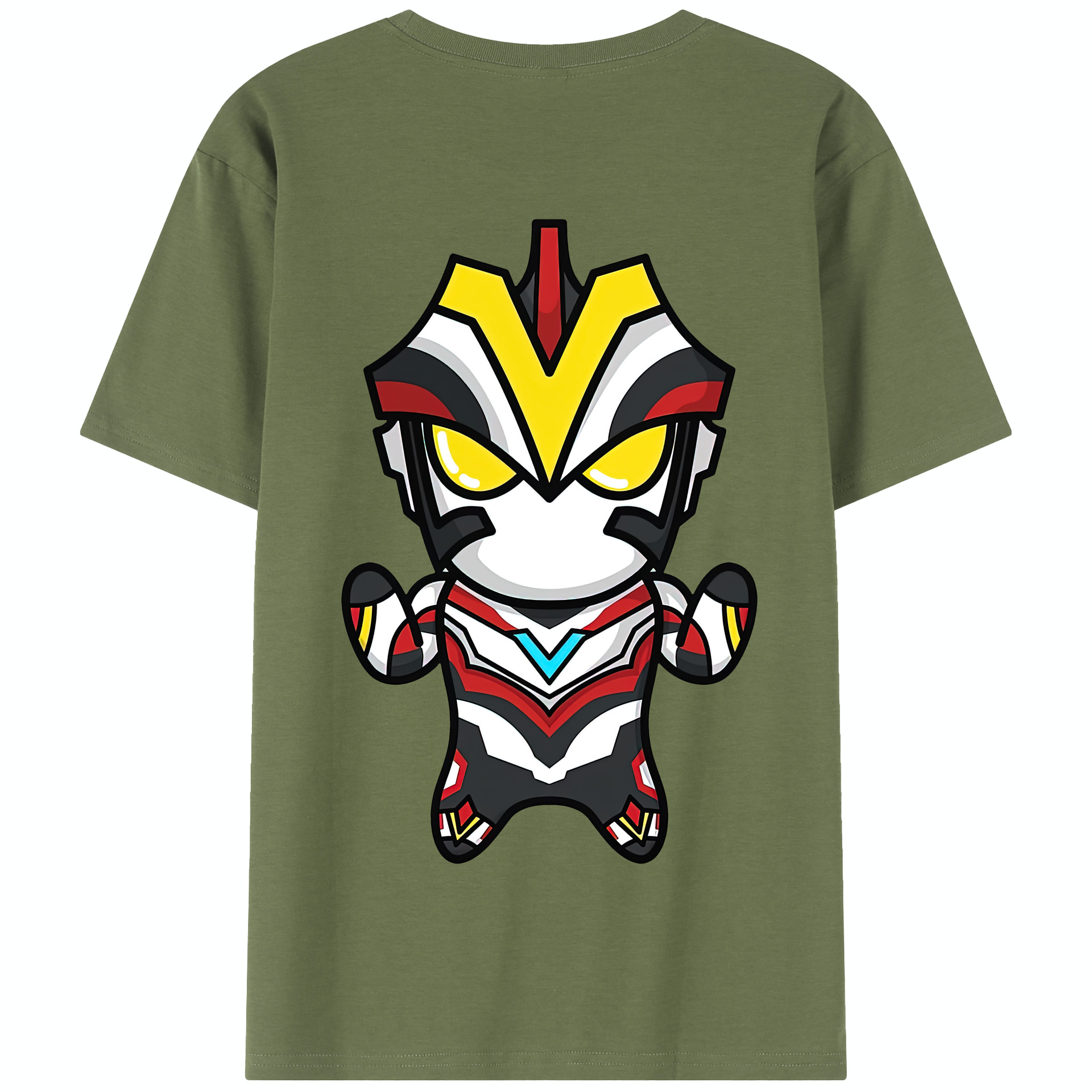 （画像用） ウルトラマン Ultraman 綿100％半袖Tシャツ（背面プリント）